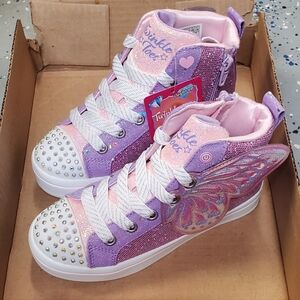 Skechers Twinkle Toes Butterfly Sneakers